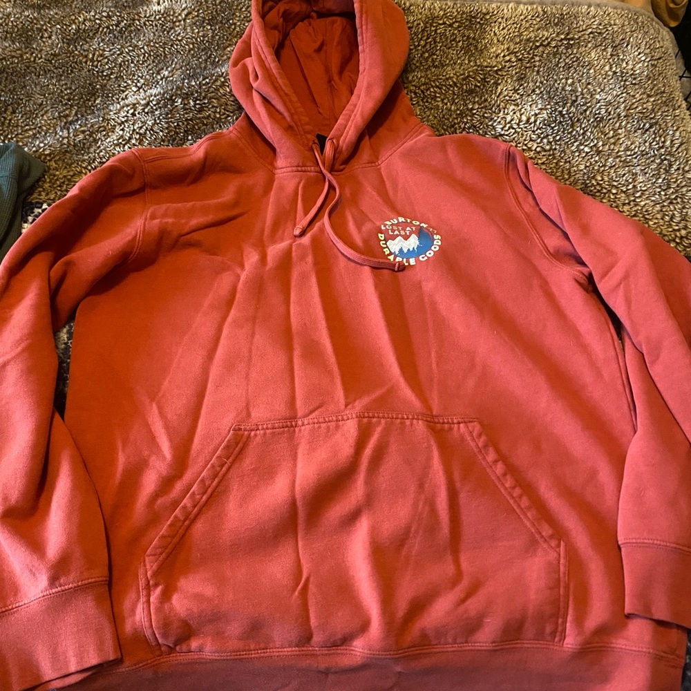 Burton Super Soft Hoodie - Size Large - VG Condition